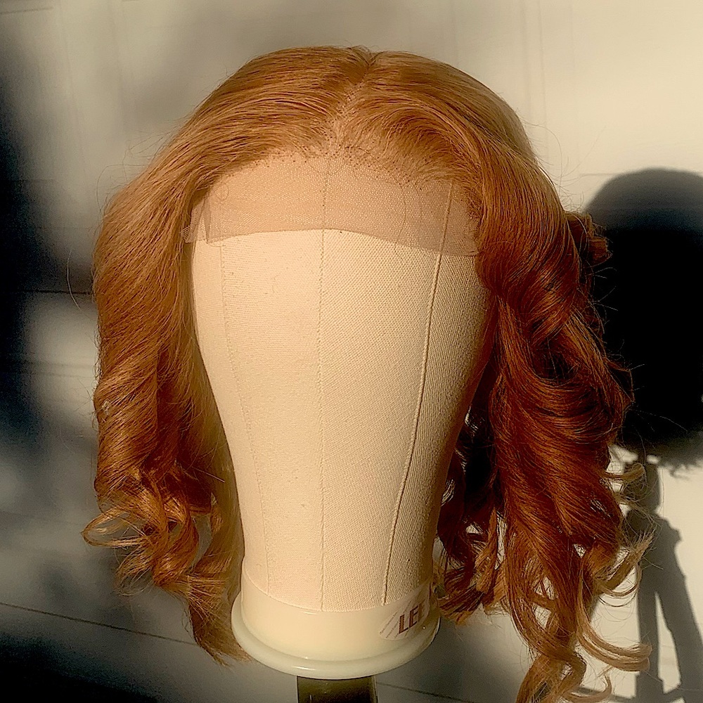 16 inch closure wig